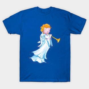 Christmas Angel in watercolor style T-Shirt